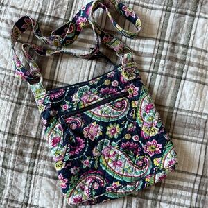 Vera Bradley Floral Quilted Crossbody Bag